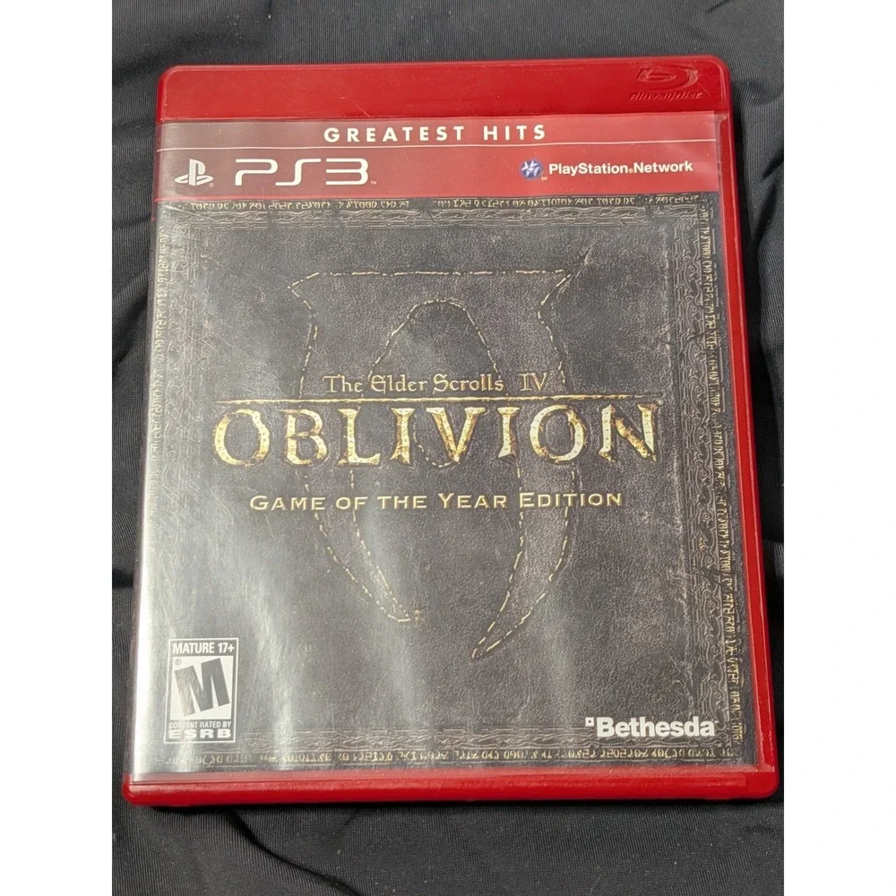 The Elder Scrolls IV Oblivion Game of the Year Sony PlayStation 3 PS3 CIB